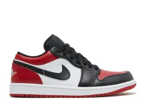 Chill Look Air Jordan 1 Low Bred Toe