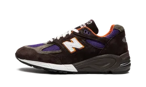 990 v2 "Brown/Orange/Purple" Harbor Run Stroll Shoes