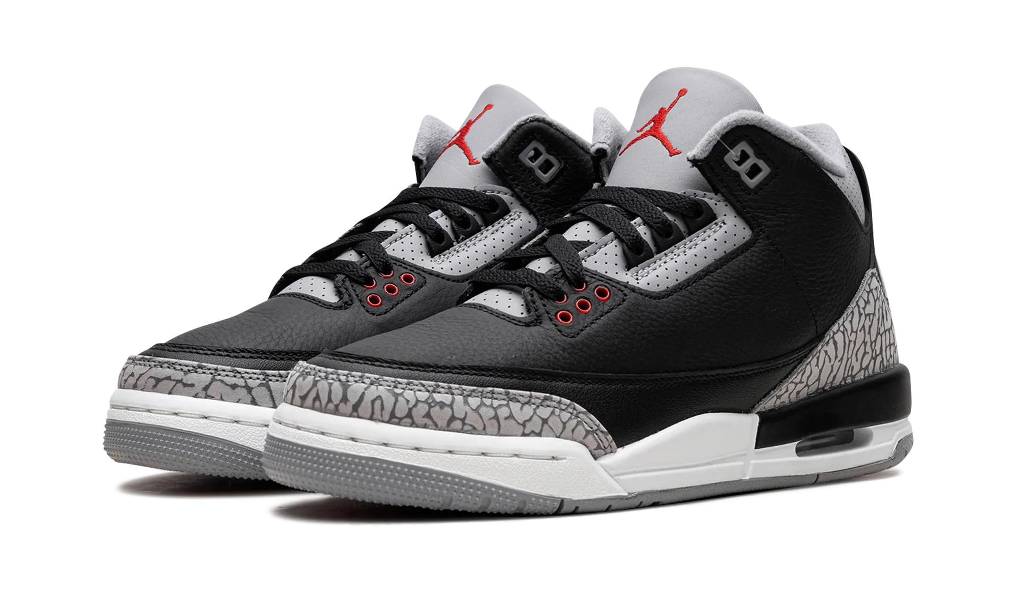 Foam Support Breath Tech Air Jordan 3 GS "Black Cement"