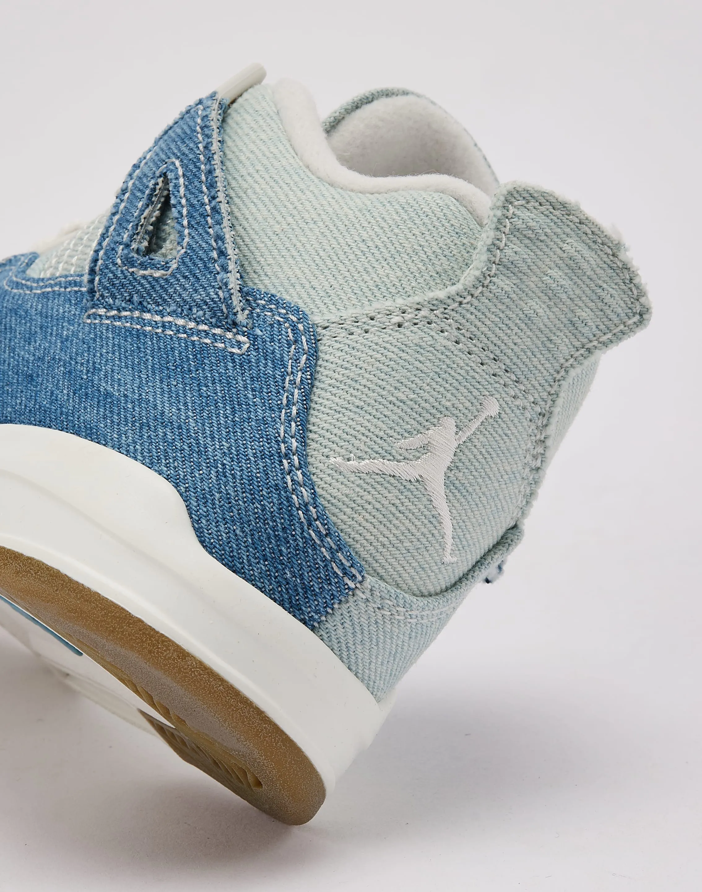 Jordan Air Jordan 4 Retro TEX 'Worn Blue' Pre-School Queen Touch