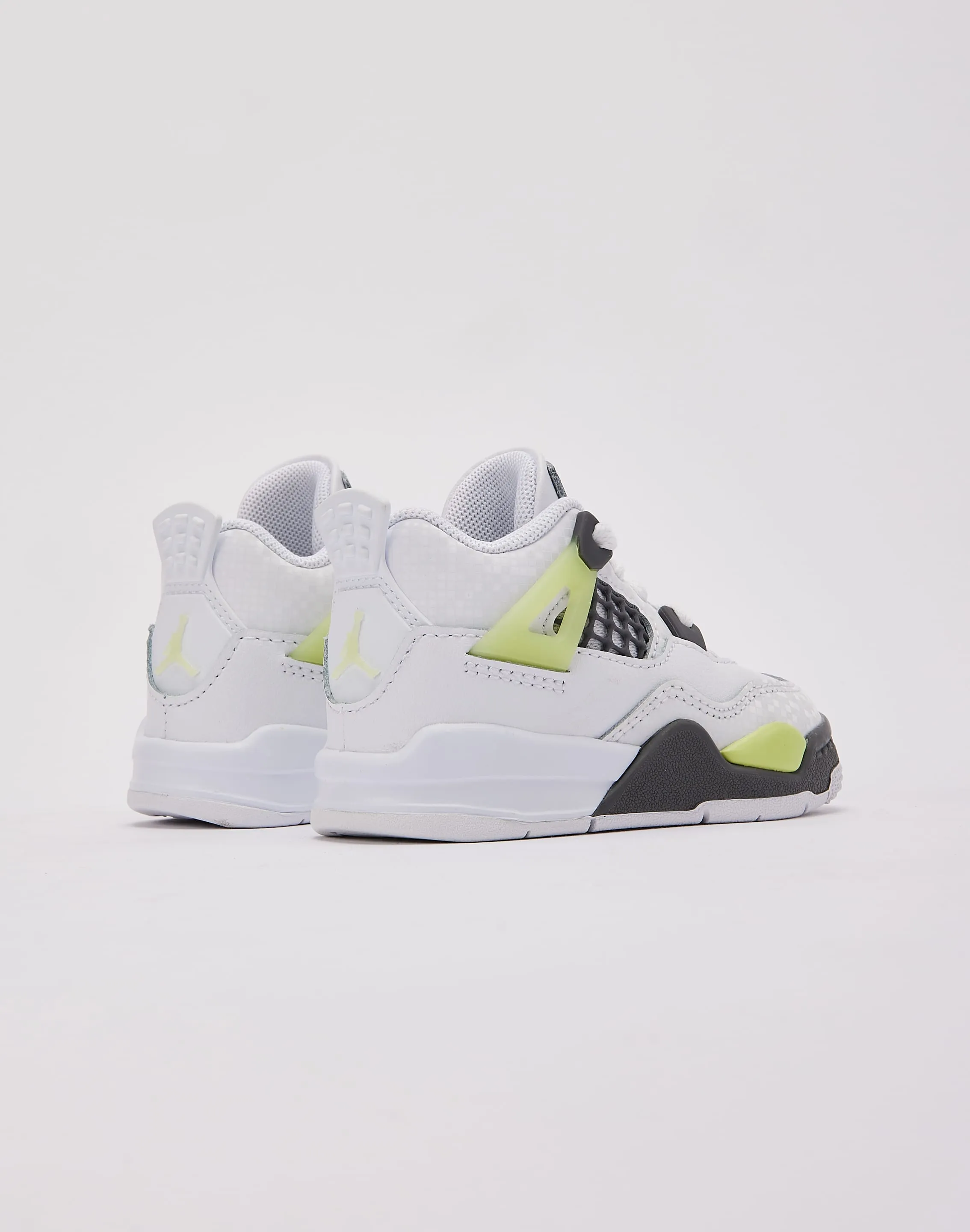 Anytime Go Narrow Fit Jordan Air Jordan 4 Retro 'Light Lemon Twist' Toddler