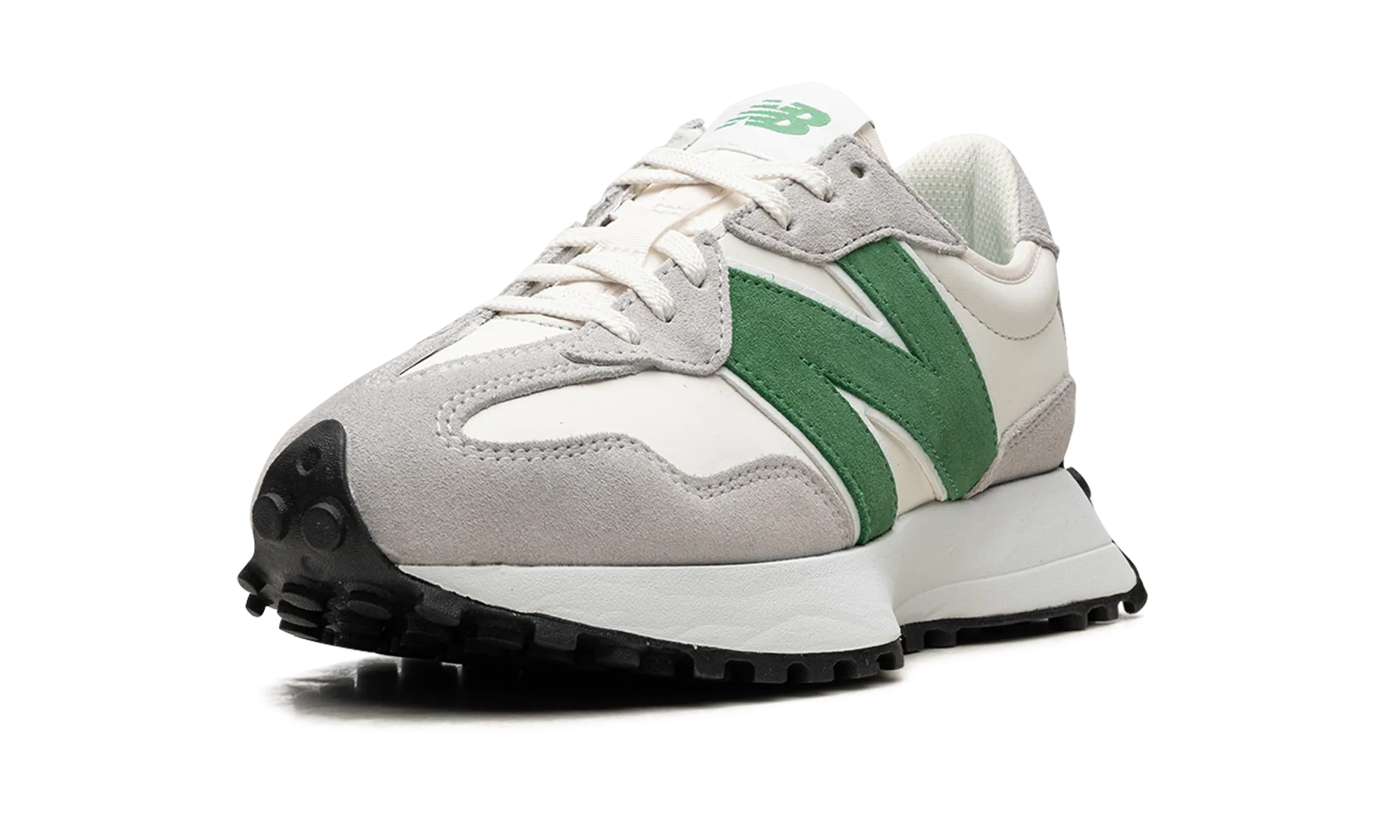 327 WMNS "White Green" Reinforced Seams
