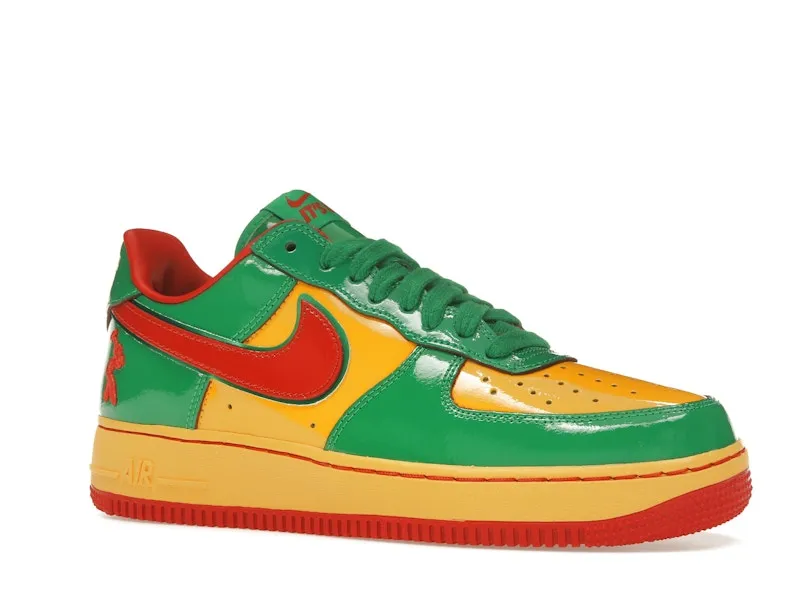 Quick   Dry Nike Air Force 1 Low Lil Yachty Concrete Boys Lucky Green