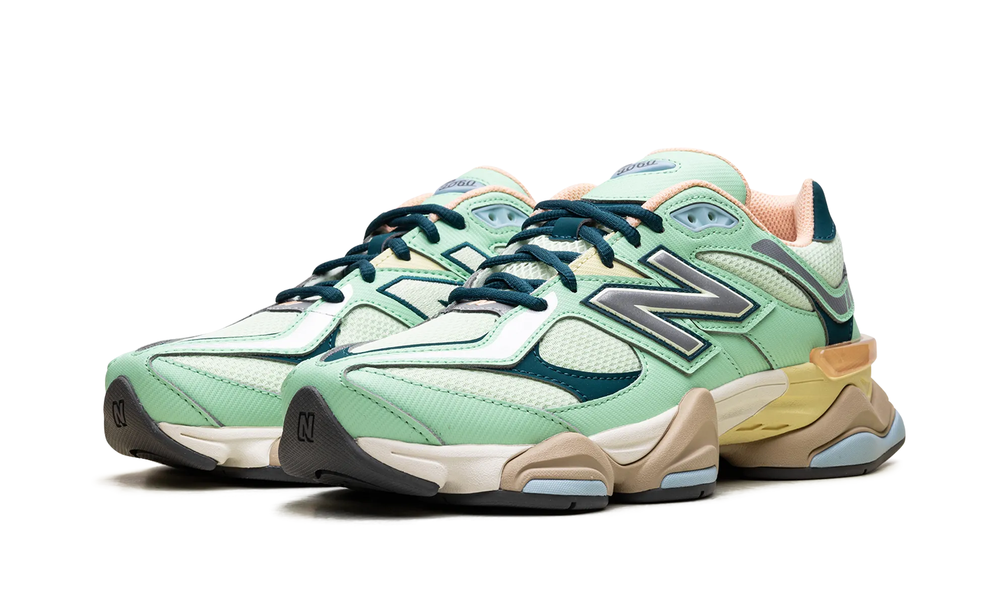 9060 "Sweetgrass Deep Ocean" Soft   sole Minimal Edge