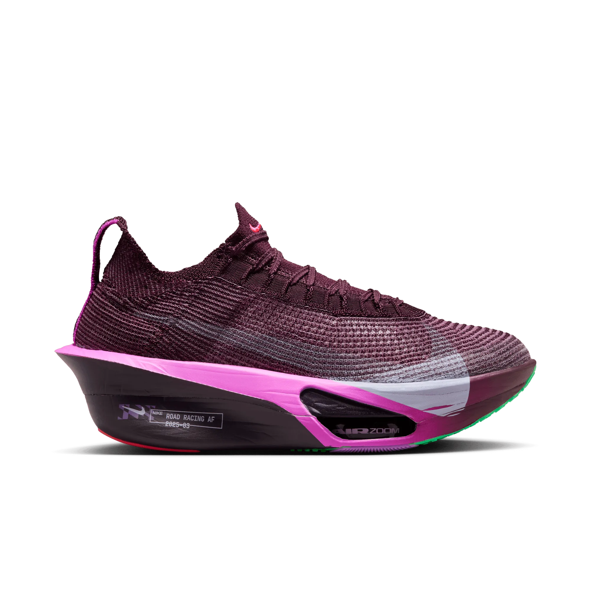 WOMEN'S ALPHAFLY 3 - B - 600 BURGUNDY CRUSH/OXYGEN PURPLE Anti Slip Feature