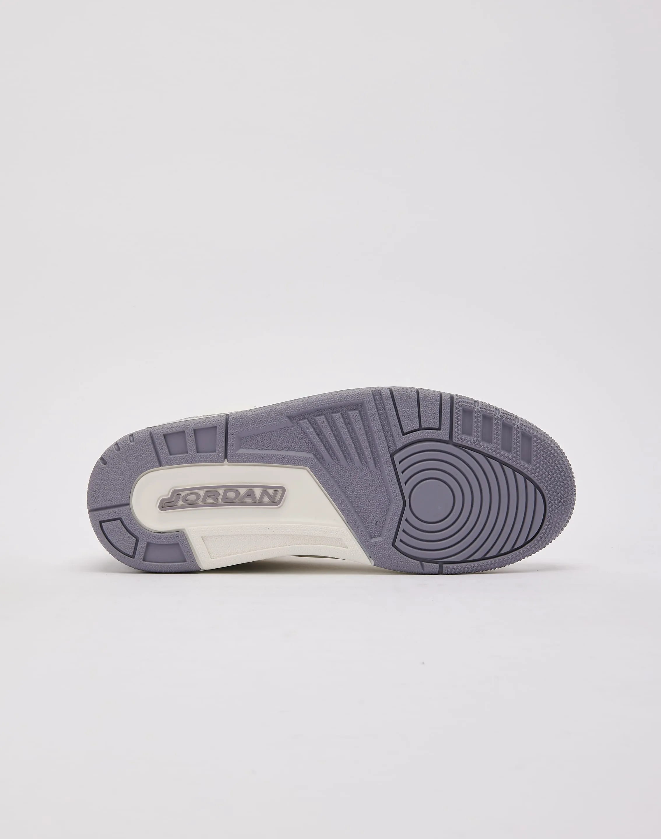 Action Fast Reinforced toe Jordan Air Jordan 3 Retro 'Sail Cement Grey'