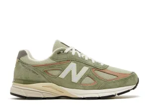 New Balance 990v4 MiUSA Teddy Santis Olive Incense Active Move