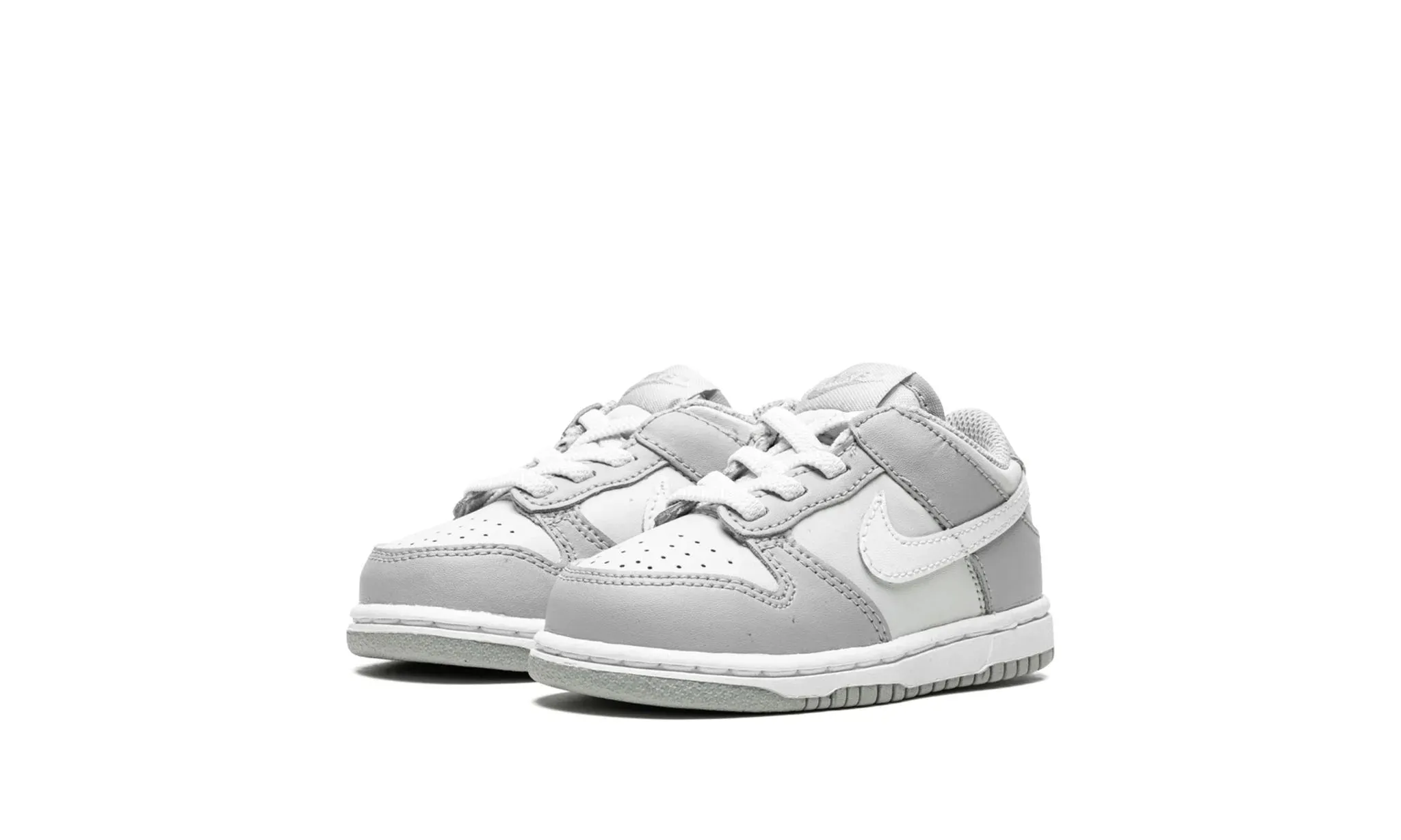 True Comfort Nike Dunk Low "Two-Tone Grey" Toddler