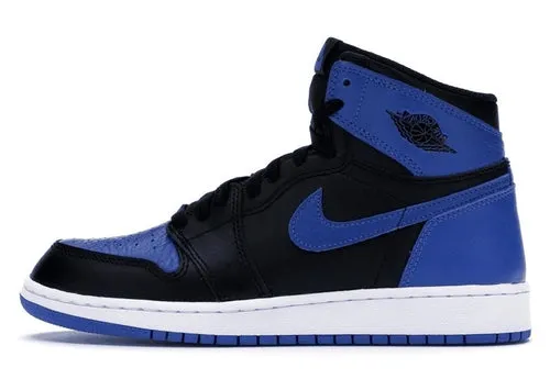 Nike Jordan 1 Retro High OG - BG Royal 2017 GS (575441-007) Youth Size 4Y-7Y Comfortable Fit Socks Chic Mood