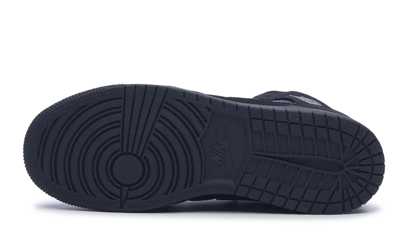 nike Air Jordan 1 Retro Mid GS 'Black Dark Grey' Every Step Bright Hike
