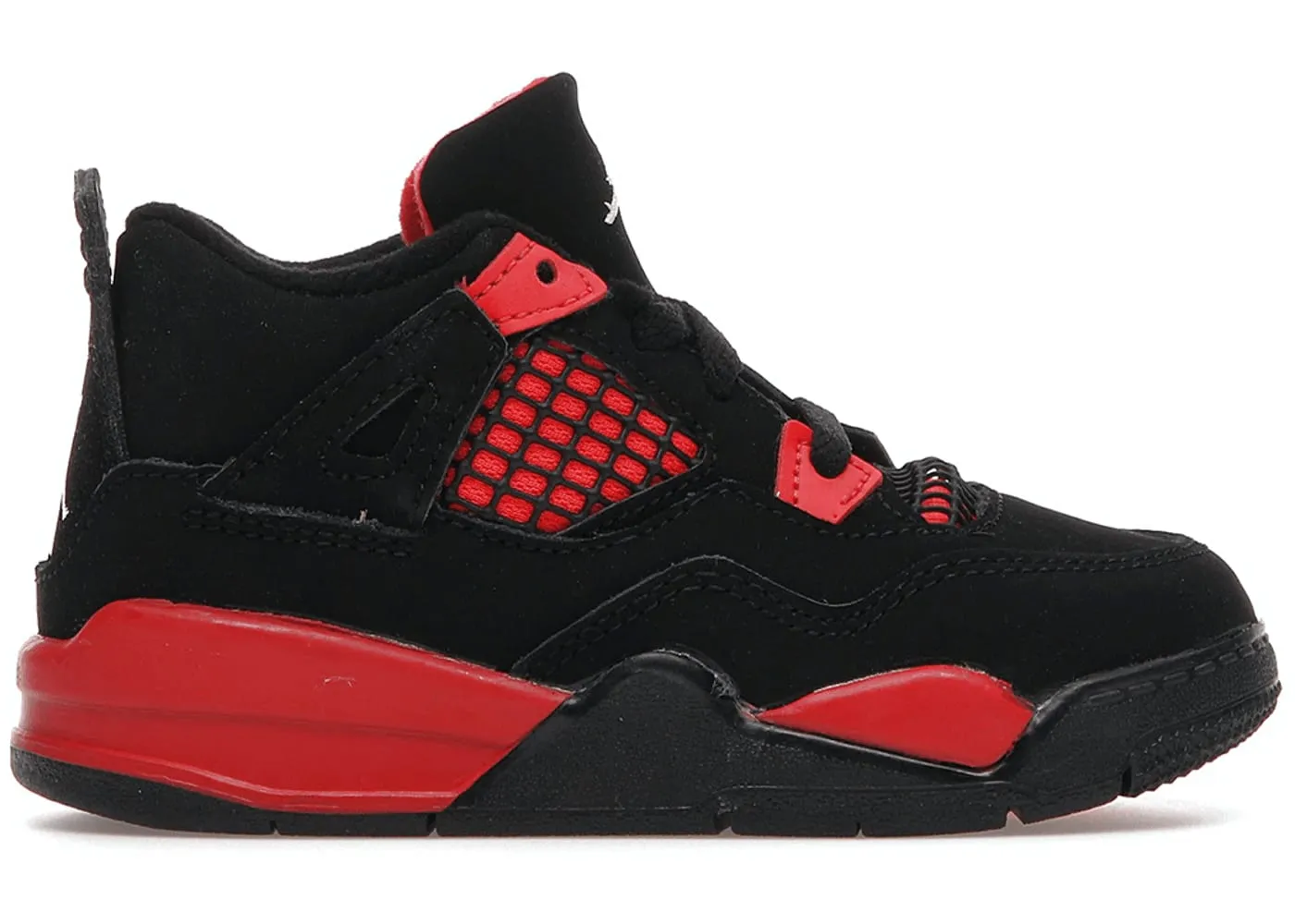 Comfortable Fit Shoes Street Explorer Jordan 4 Retro Red Thunder (TD)