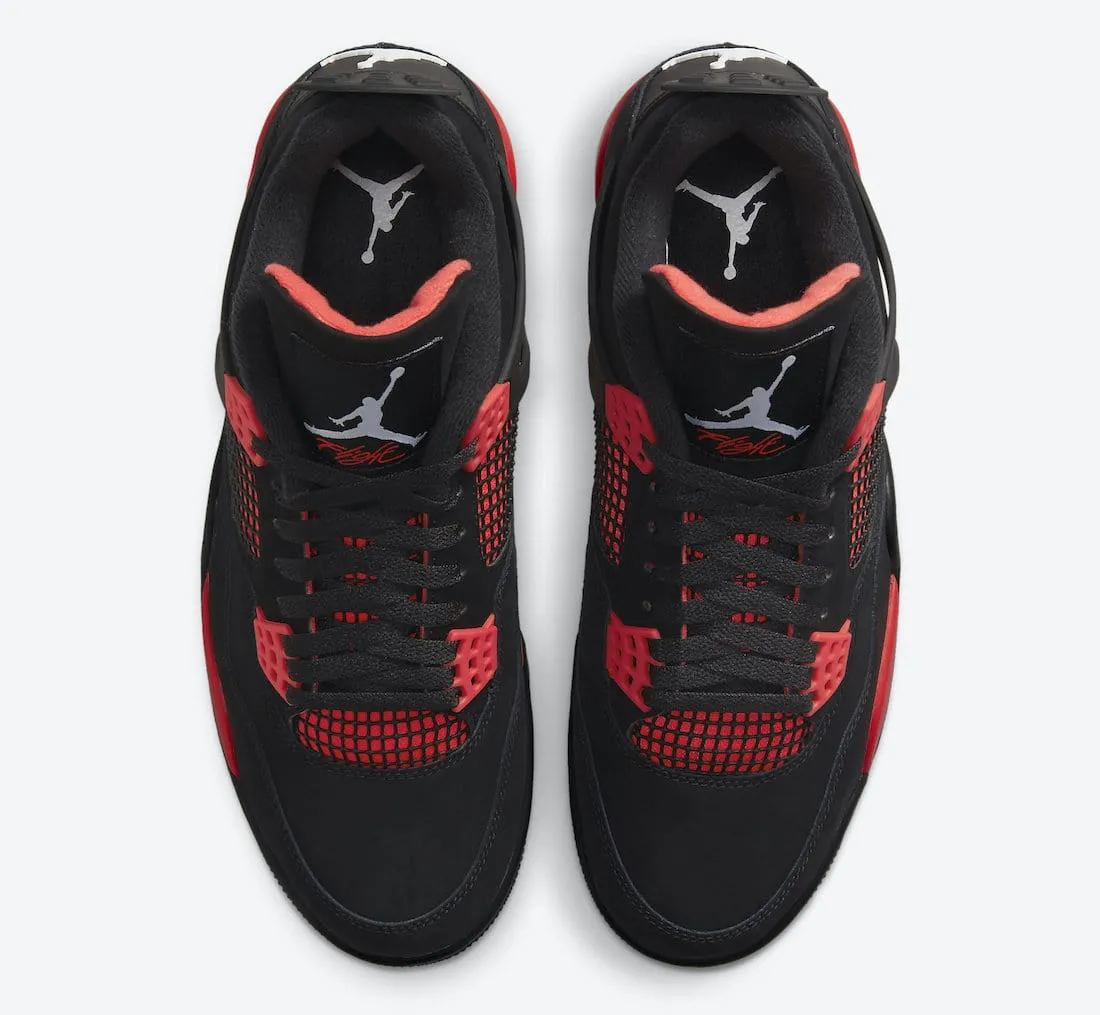 Breathable Lining Prairie Hike Jordan 4 Retro Red Thunder (TD)