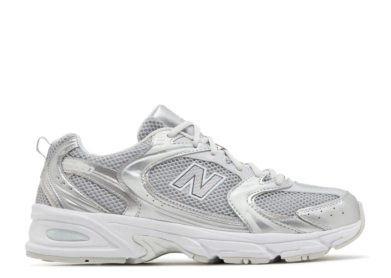 Mid Top Style New Balance 530 Moonbeam Silver Metallic