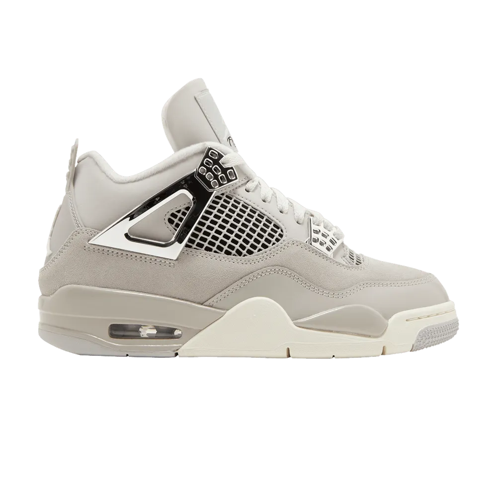 Jordan 4 Retro Frozen Moments (Women's) Fashionable Comfort Suede