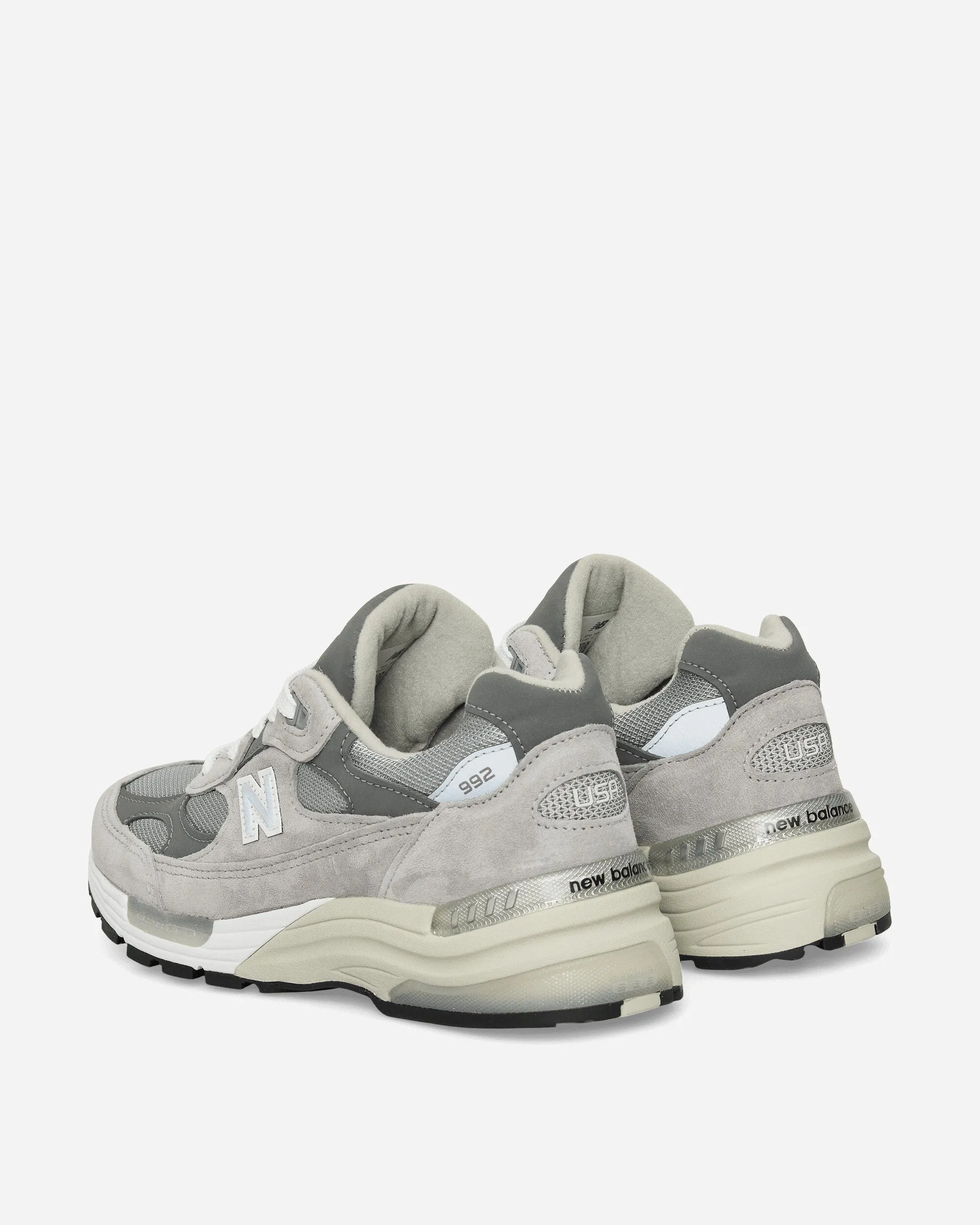 Lightweight Design Made in USA 992 Core Sneakers Grey / Silver Metallic