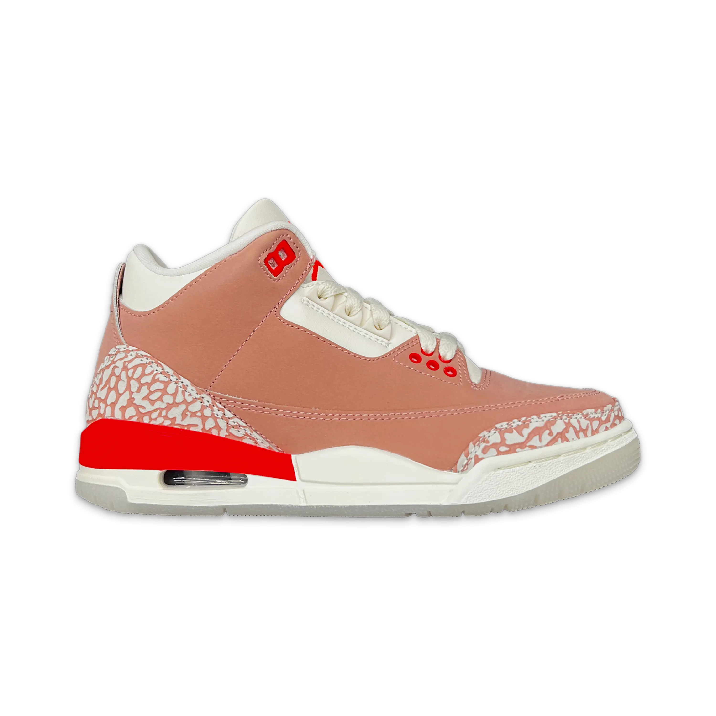 Heavy Pace durable soles Air Jordan 3 Retro ??Rust Pink (W)"