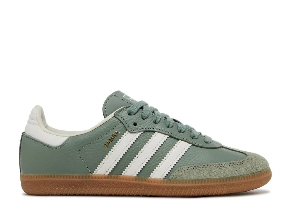 Outing Shoes Adidas Samba OG Silver Green Gum
