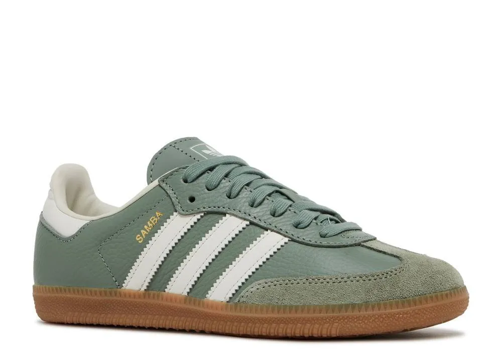 Fit for All Adidas Samba OG Silver Green Gum