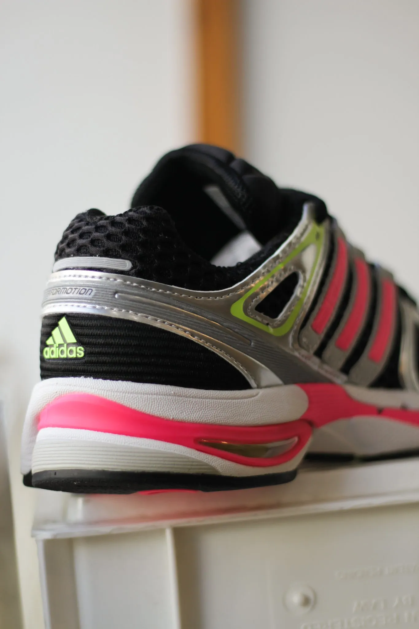 Ankle Support ADIDAS ADISTAR CONTROL 5 "METALLIC SILVER/CORE BLACK/LUCID PINK" Recycled-Material