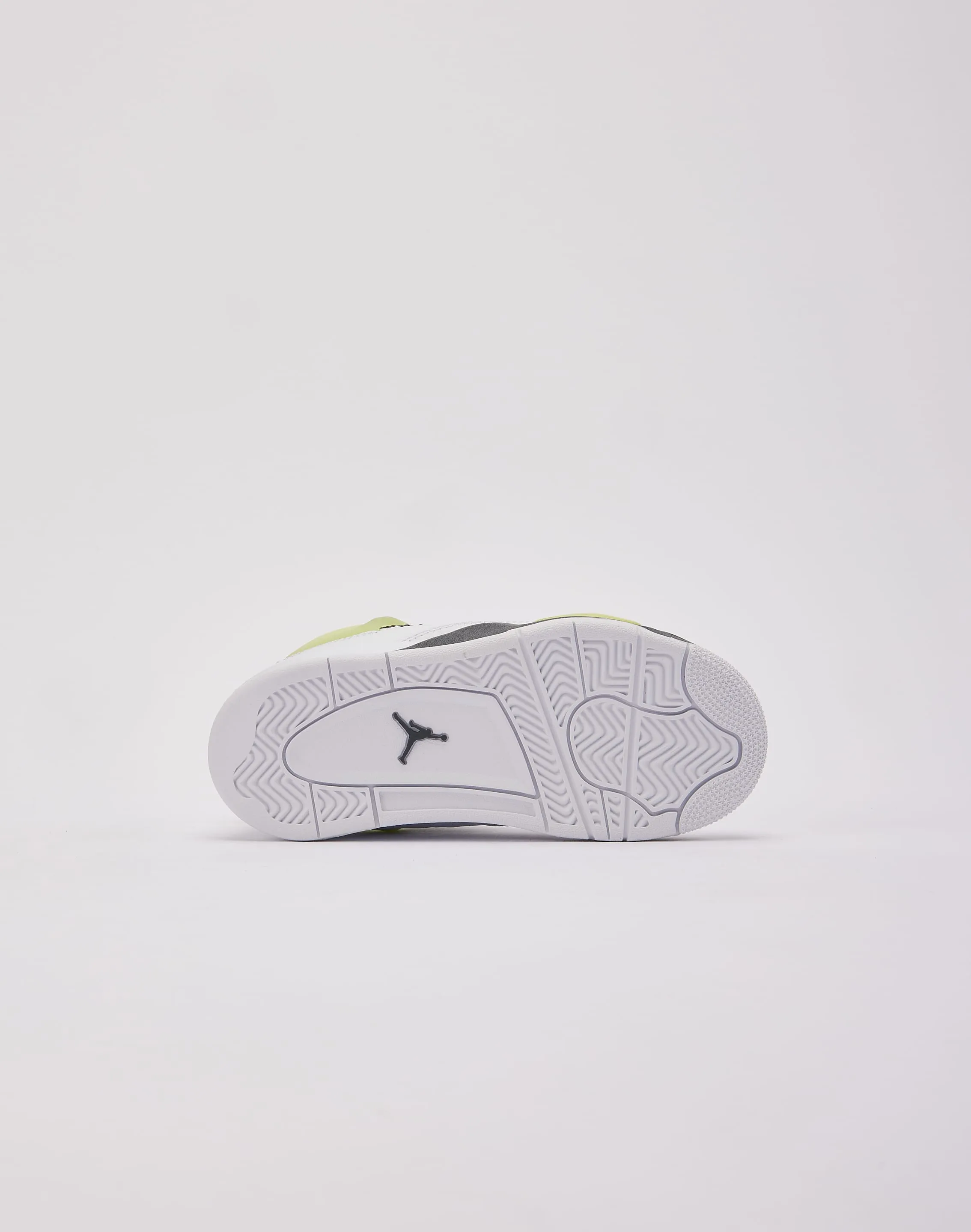 Elastic laces Jordan Air Jordan 4 Retro 'Light Lemon Twist' Pre-School