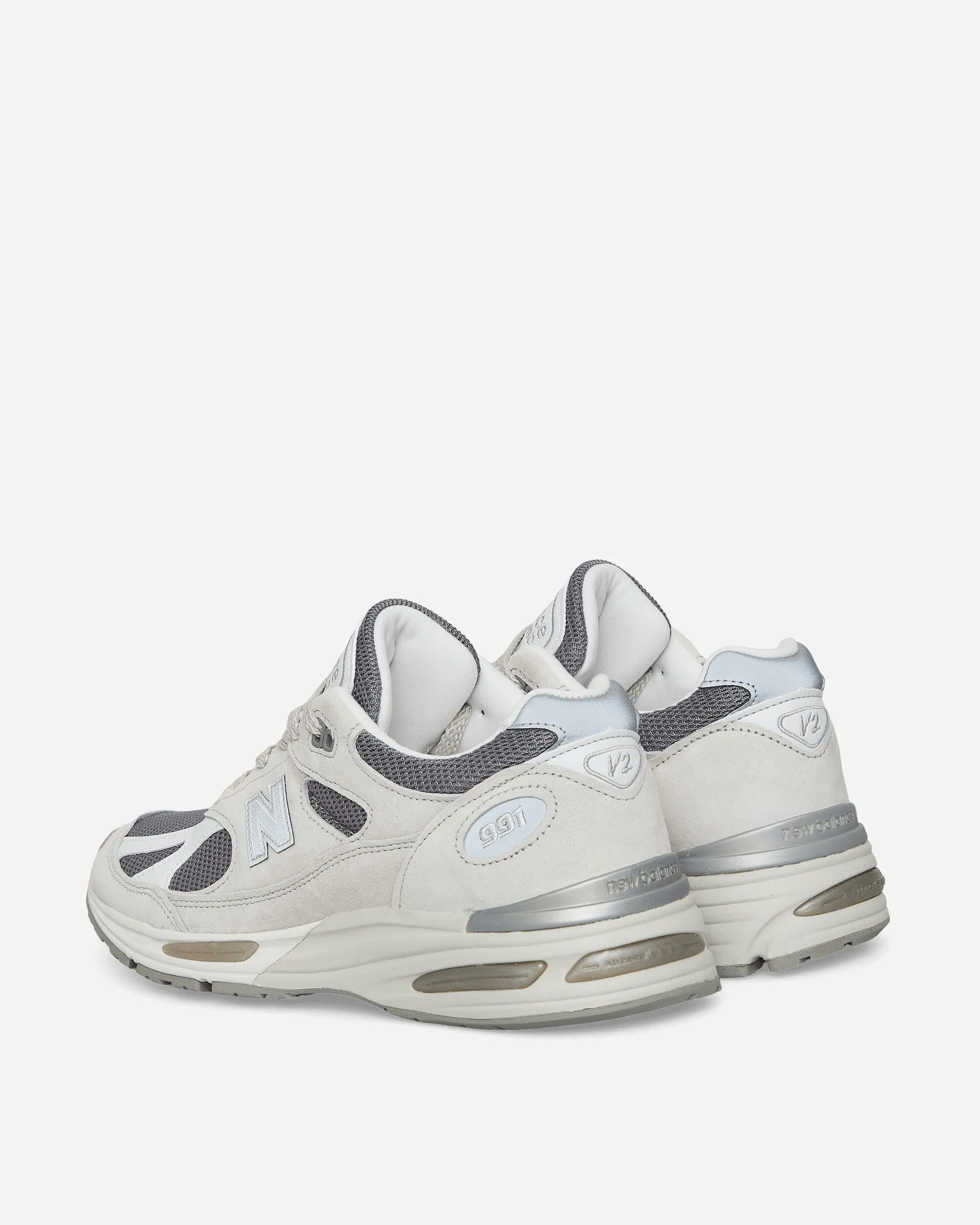 Made in UK 991v2 Sneakers Nimbus Cloud / Silver Comfort Slope Business Mode
