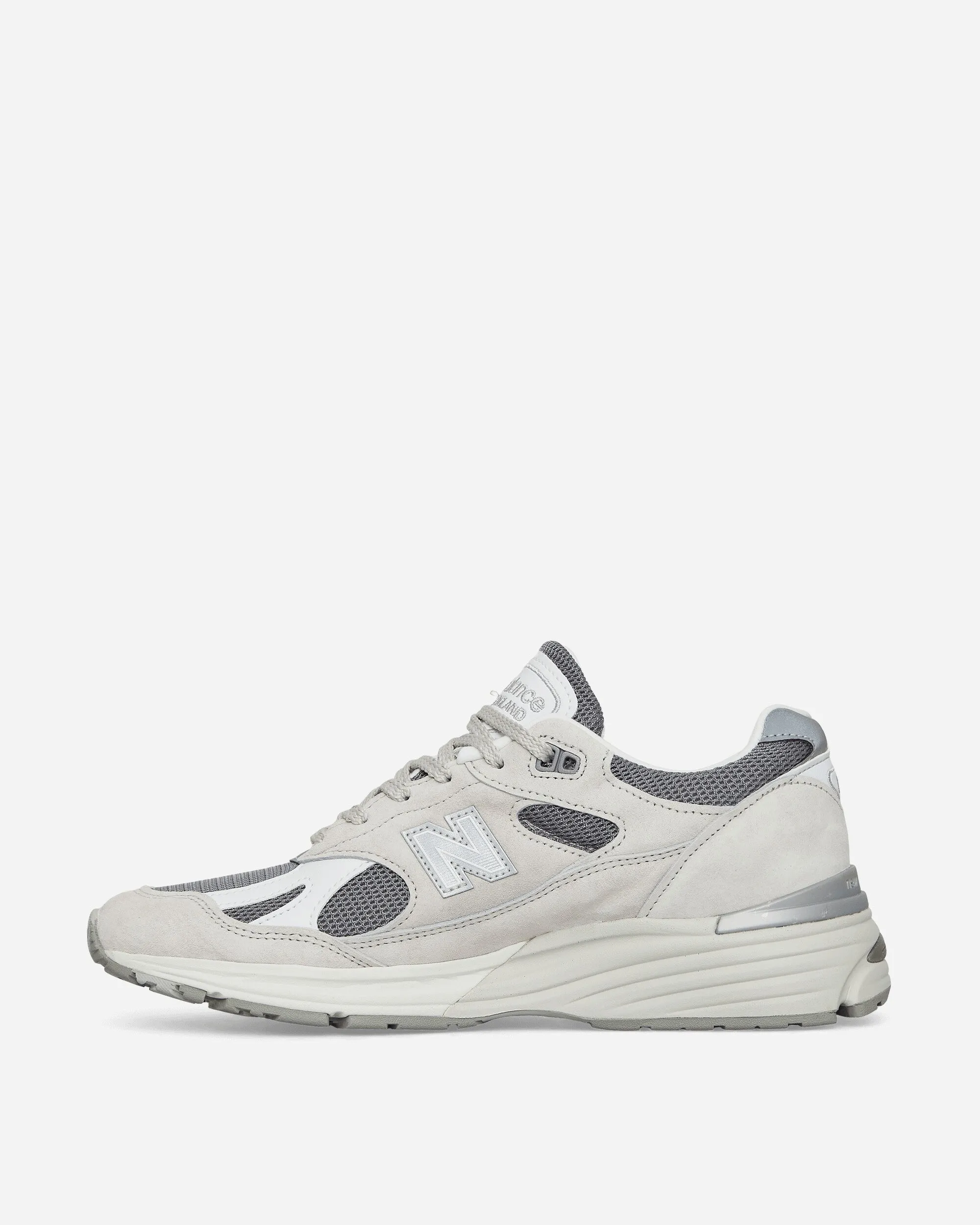 Fur Trim Made in UK 991v2 Sneakers Nimbus Cloud / Silver