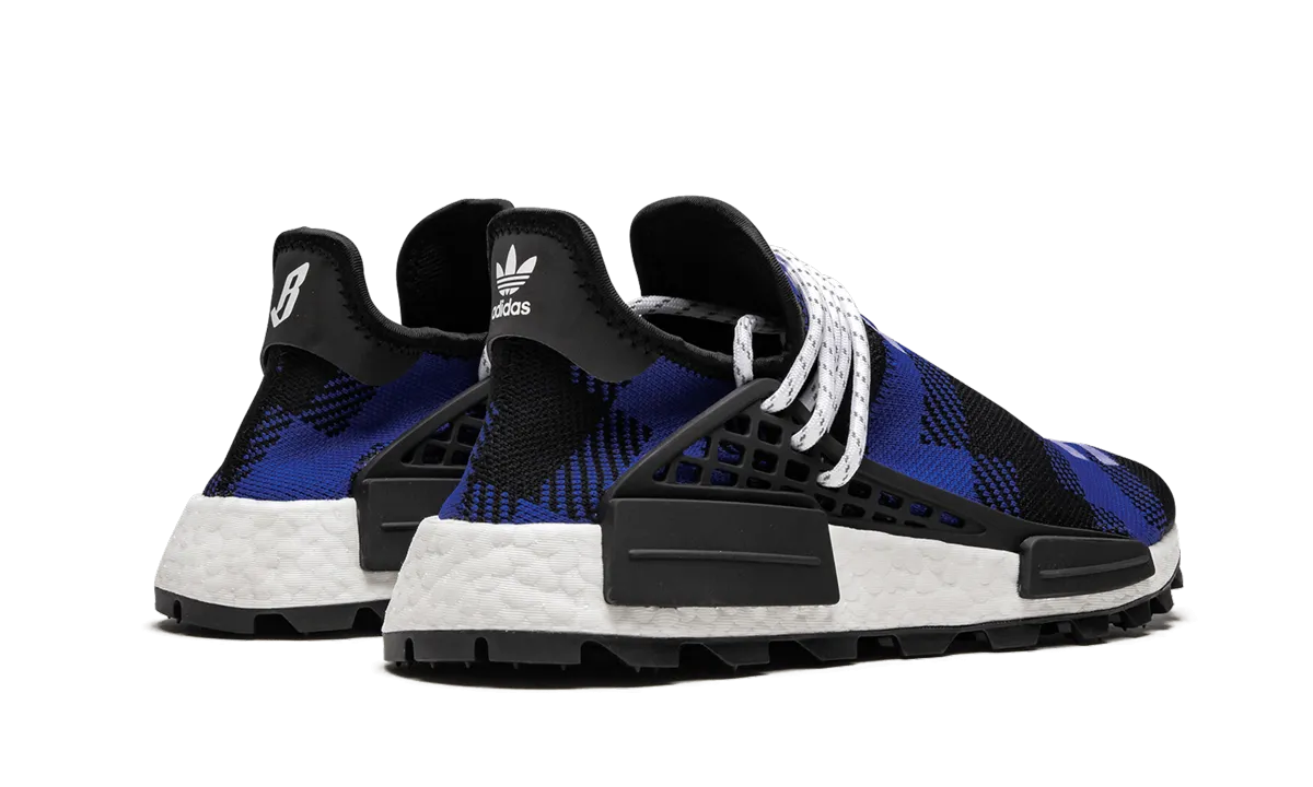 NMD Humanrace "Pharrell Williams X Billionaire Boys Club - Plaid Pack Blue" Natural Form Drive Ease