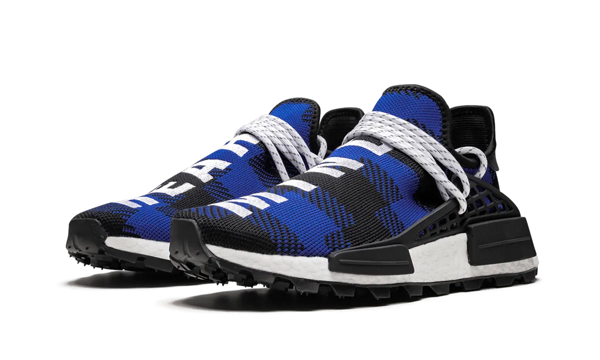 NMD Humanrace "Pharrell Williams X Billionaire Boys Club - Plaid Pack Blue" Jump Hike