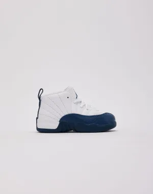 easy move Jordan Air Jordan 12 Retro 'French Blue and White' Toddler