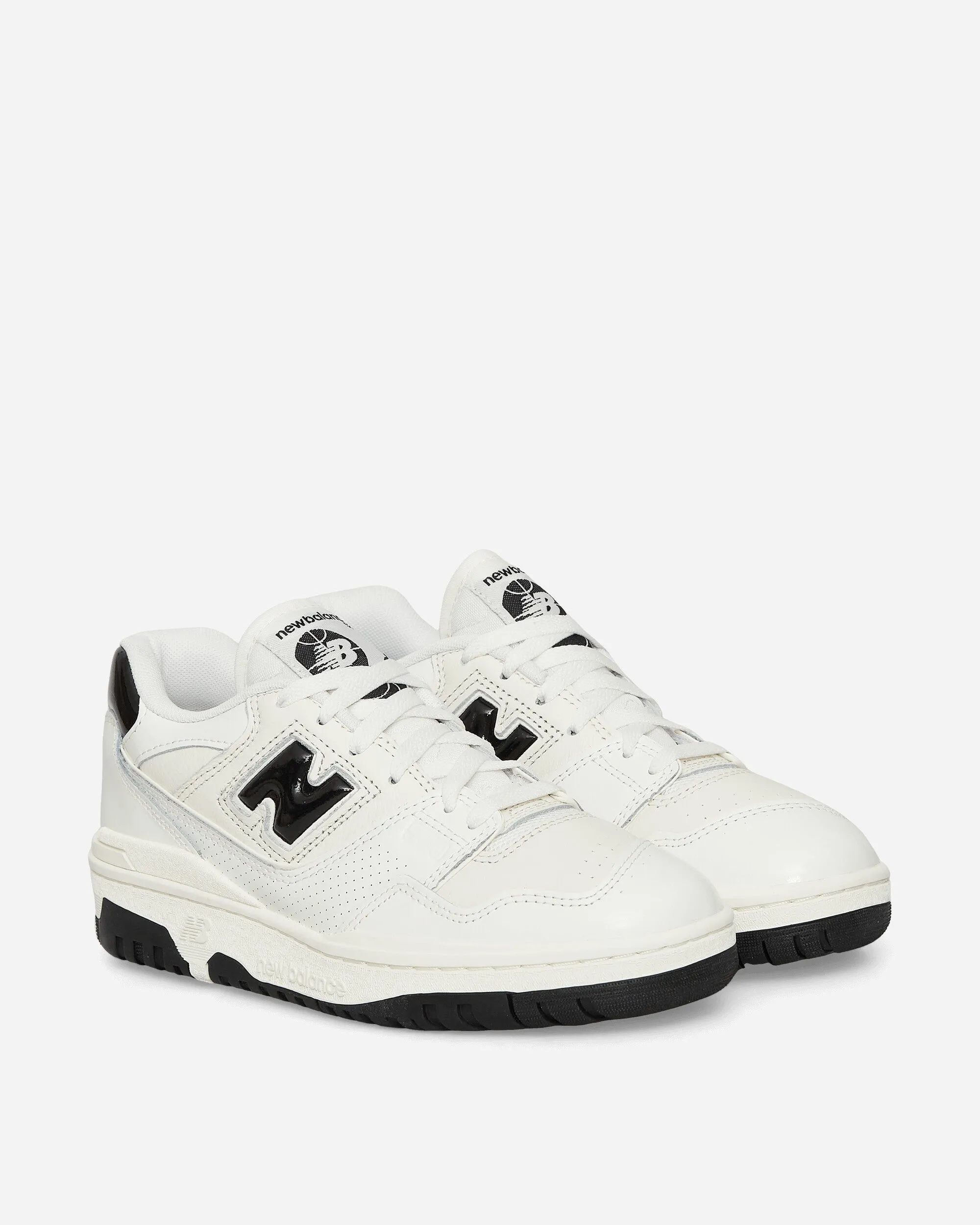 550 Sneakers White / Black Leg Long