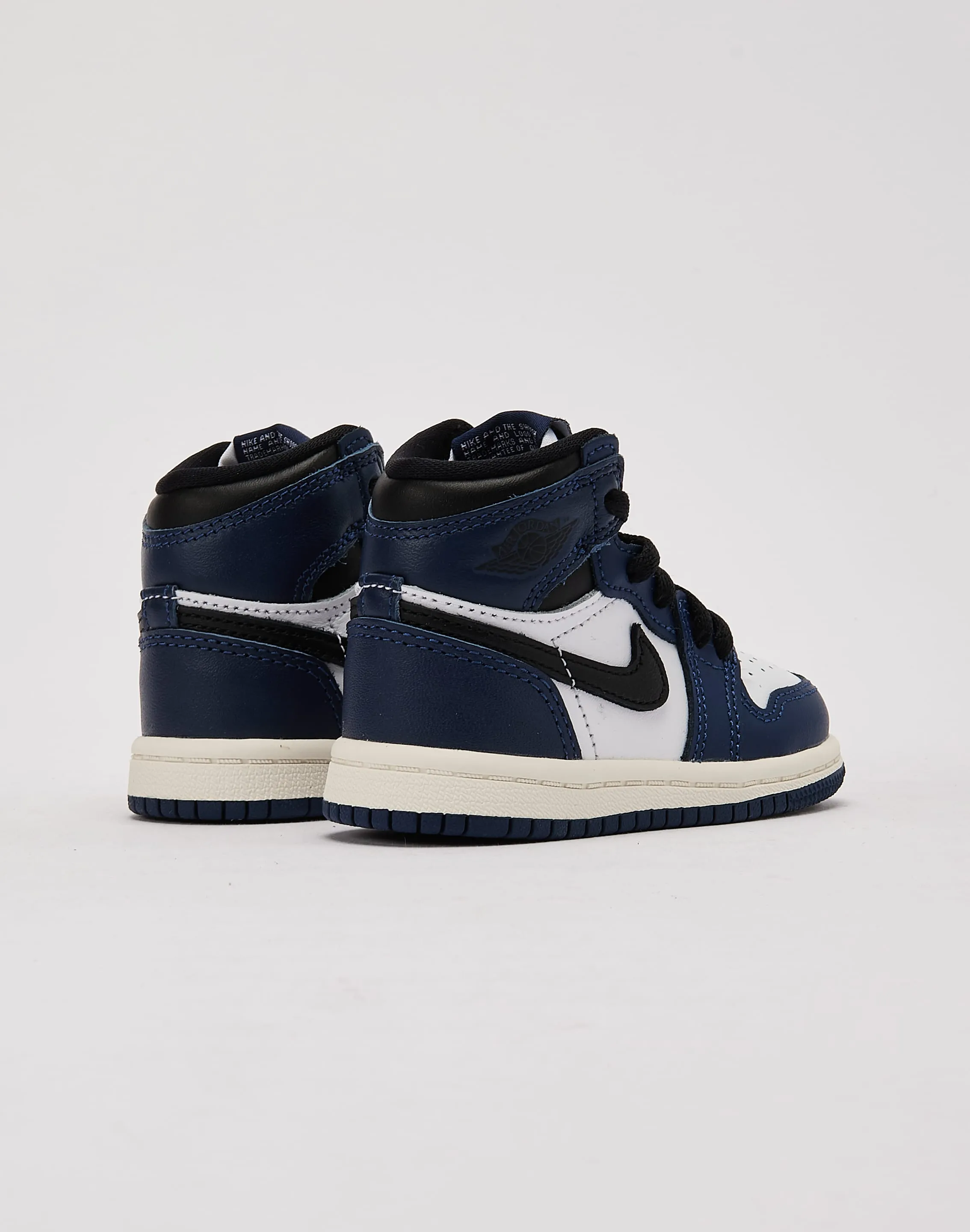 Jordan Air Jordan 1 Retro High OG 'Midnight Navy' Toddler Moisture wicking Toe box