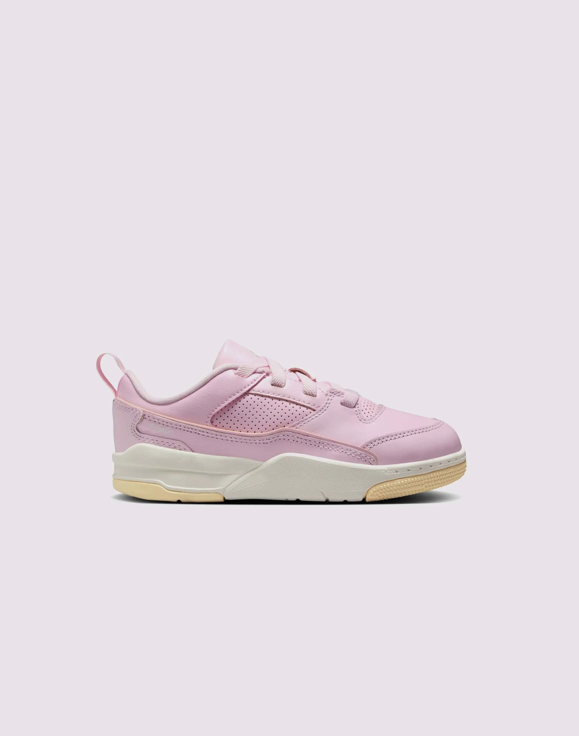 Move Bold Jordan Flight Court Preschool Girls' "Pink Foam/Sail/Muslin"