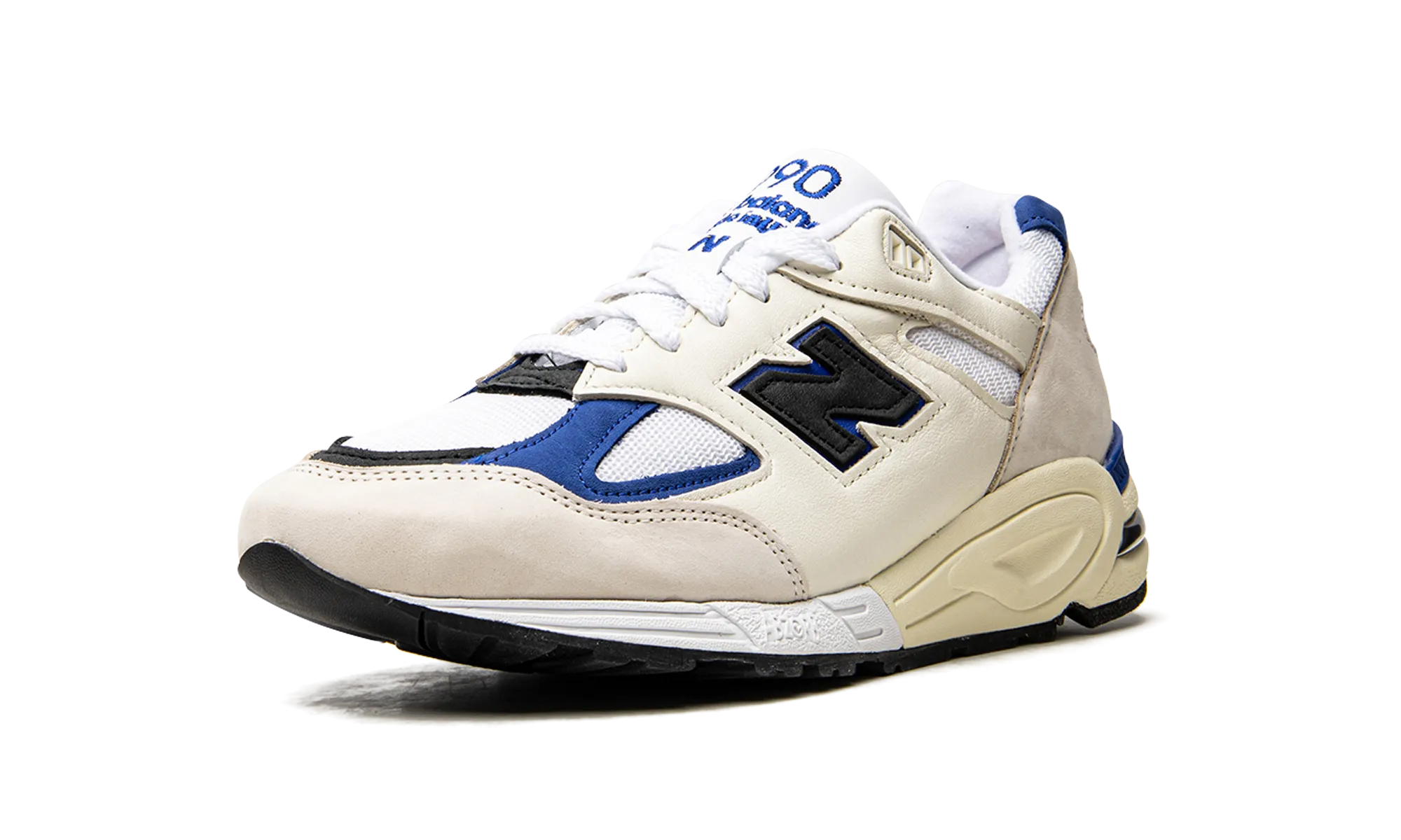 990v2 "Made In USA White/Blue" Every Step Breathable   lining