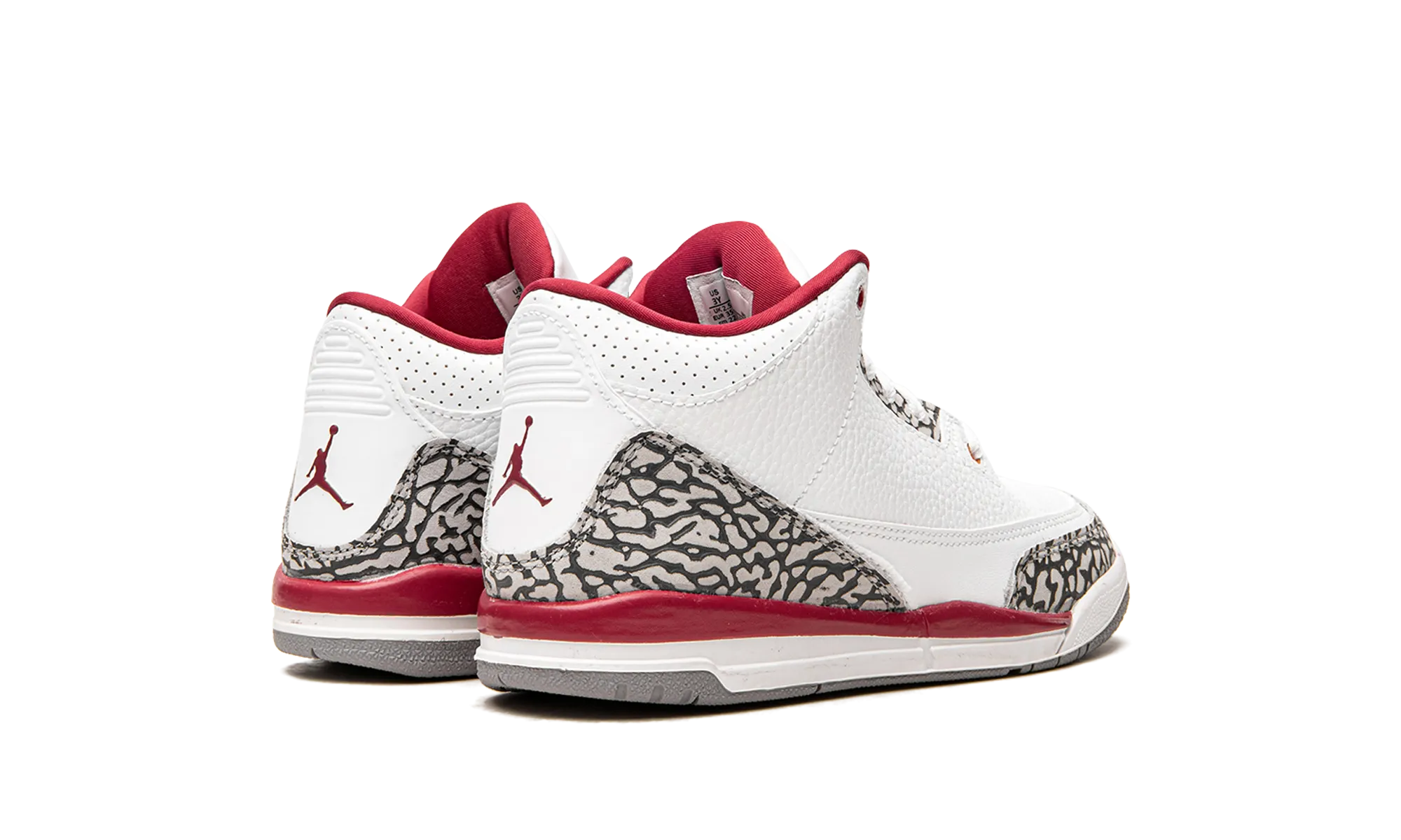 Air Jordan 3 PS "Cardinal" Smooth Sole