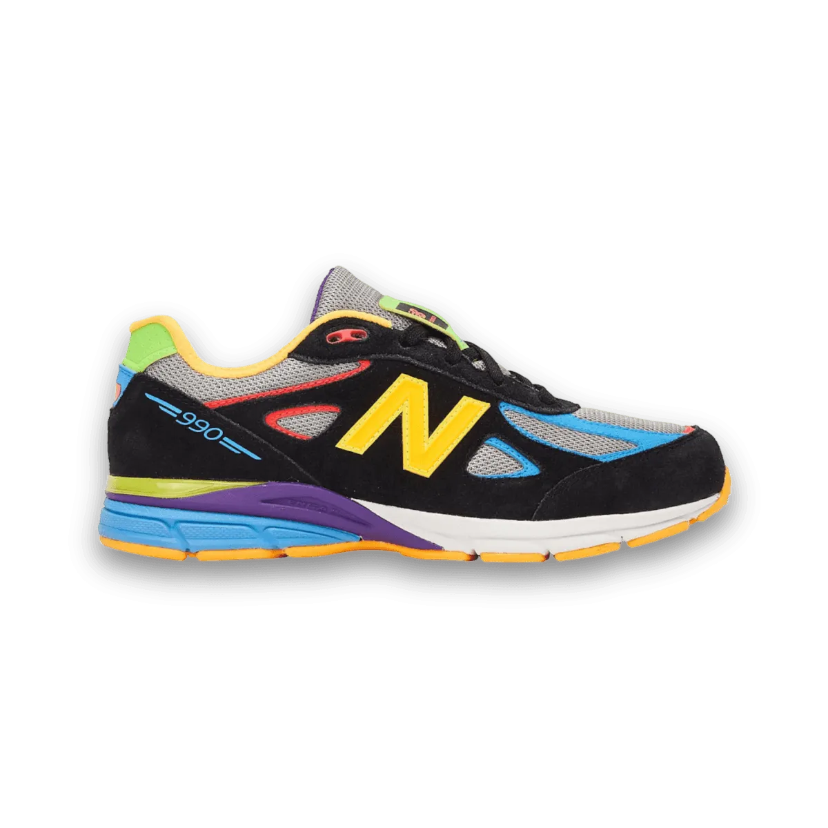 Lace Tie High Arch New Balance 990V4 'Wild Style 2.0' - Grade School