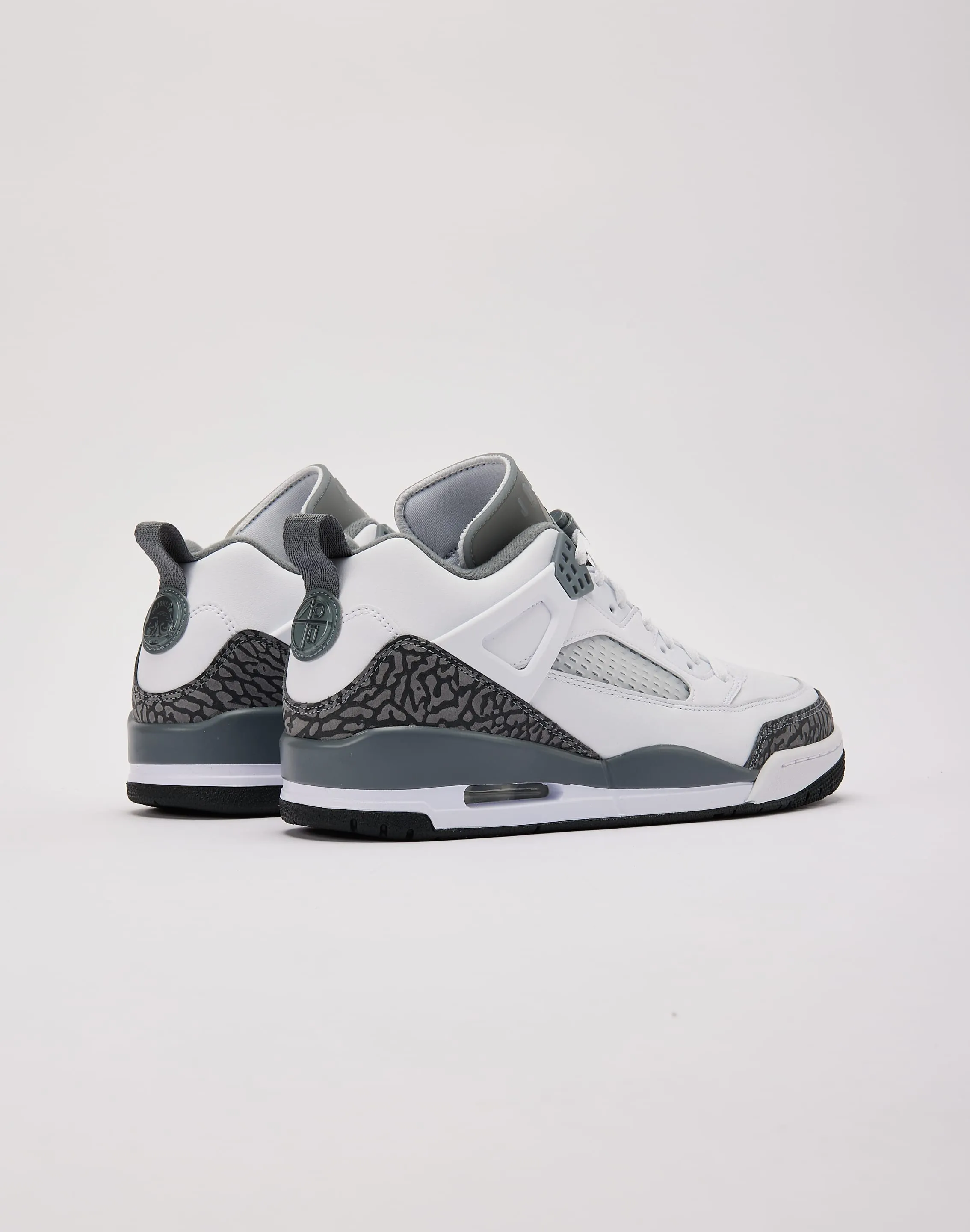 Jordan  Spizike Low Shine Silver Power Flow