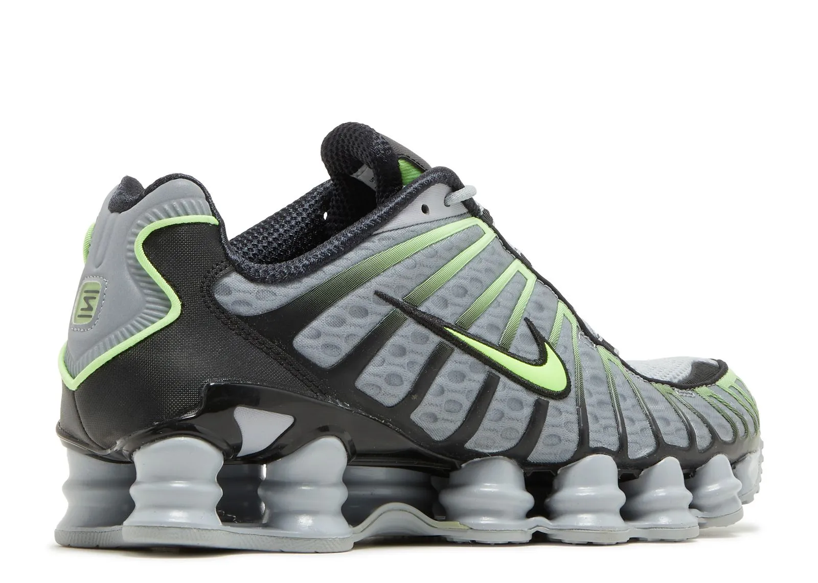 Heel protection Nike Shox TL Wolf Grey Lime Blast
