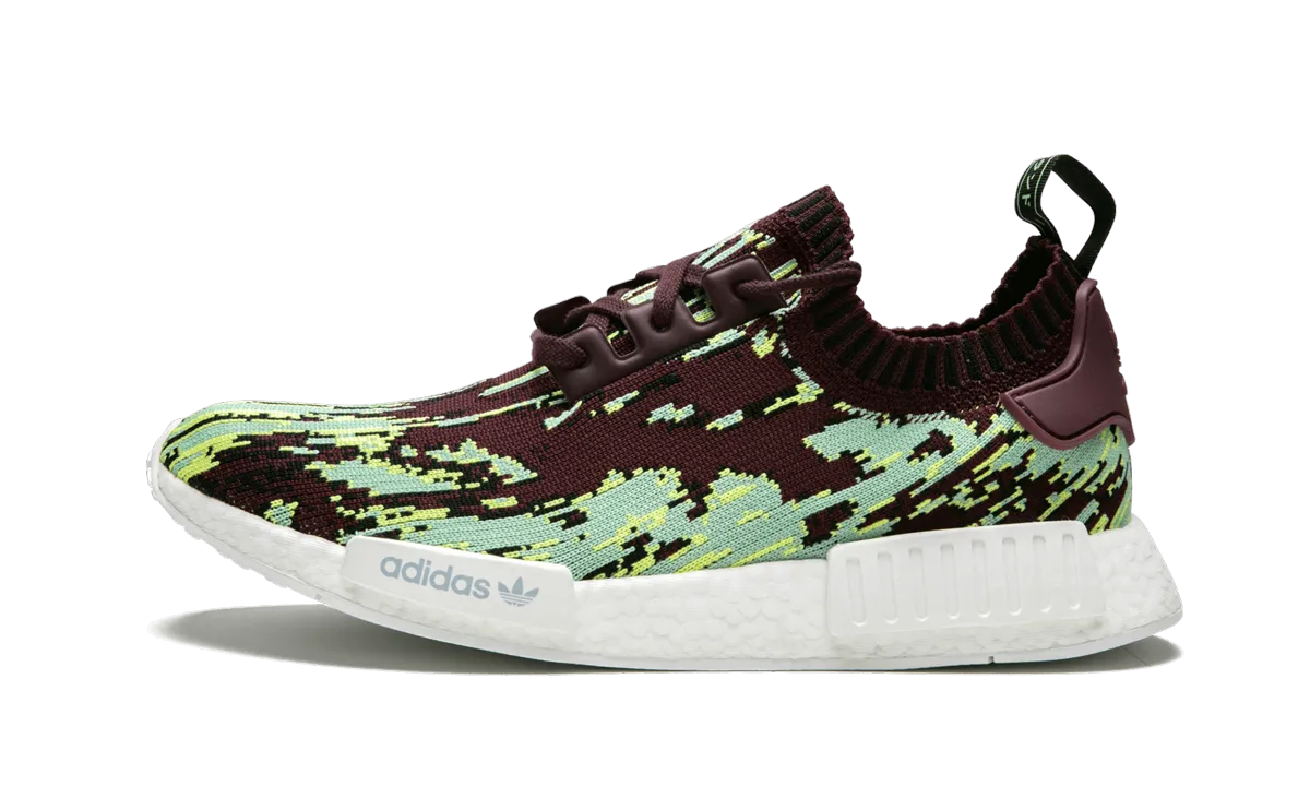 Sand Hike NMD R1 PK "Sneakersnstuff Datamosh 2.0 - Maroon"