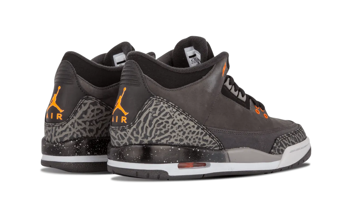 Air Jordan 3 Retro GS "Fear Pack" Orange Pop