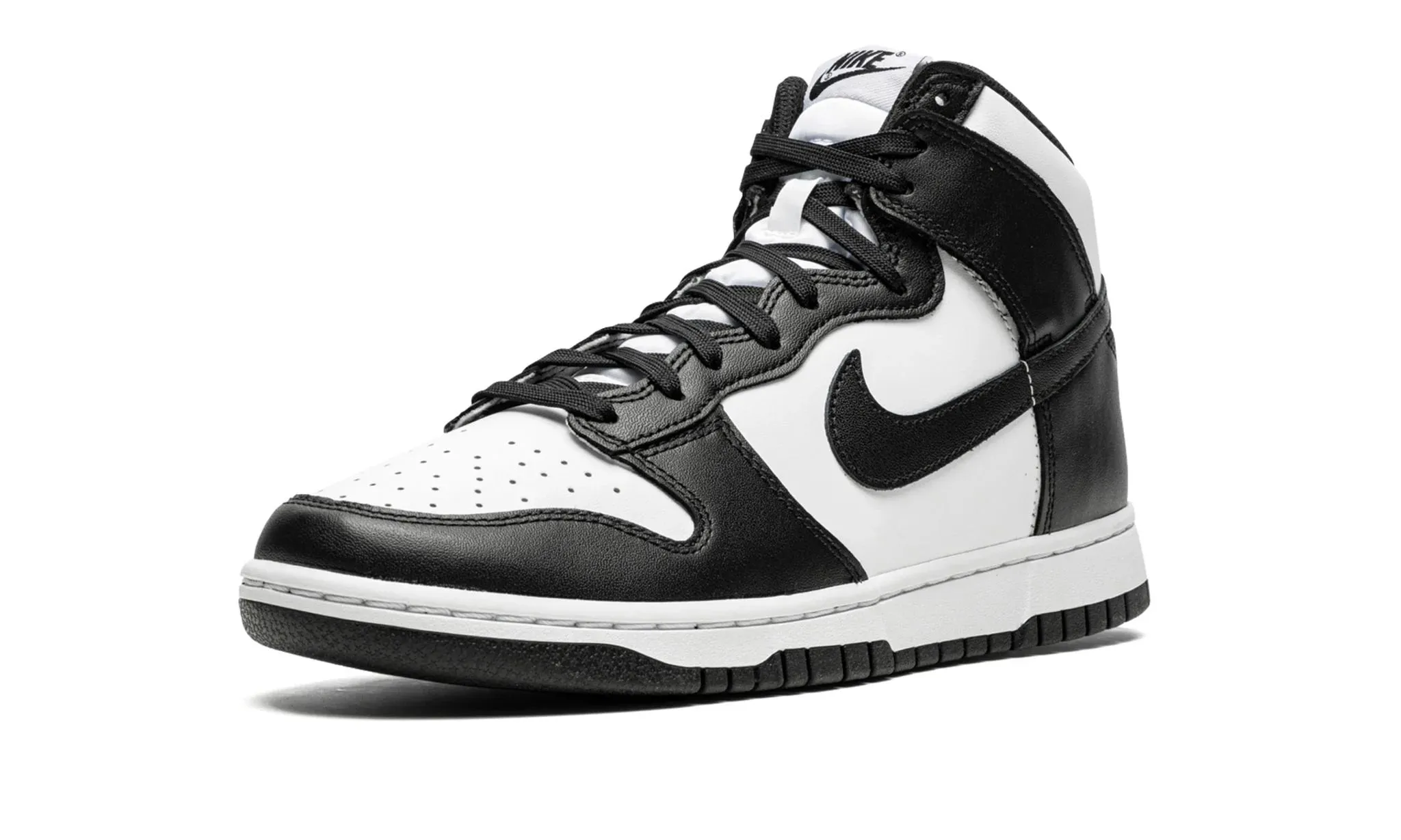 Fashion Forward Lightweight Walk Nike Dunk High "Panda Black White"