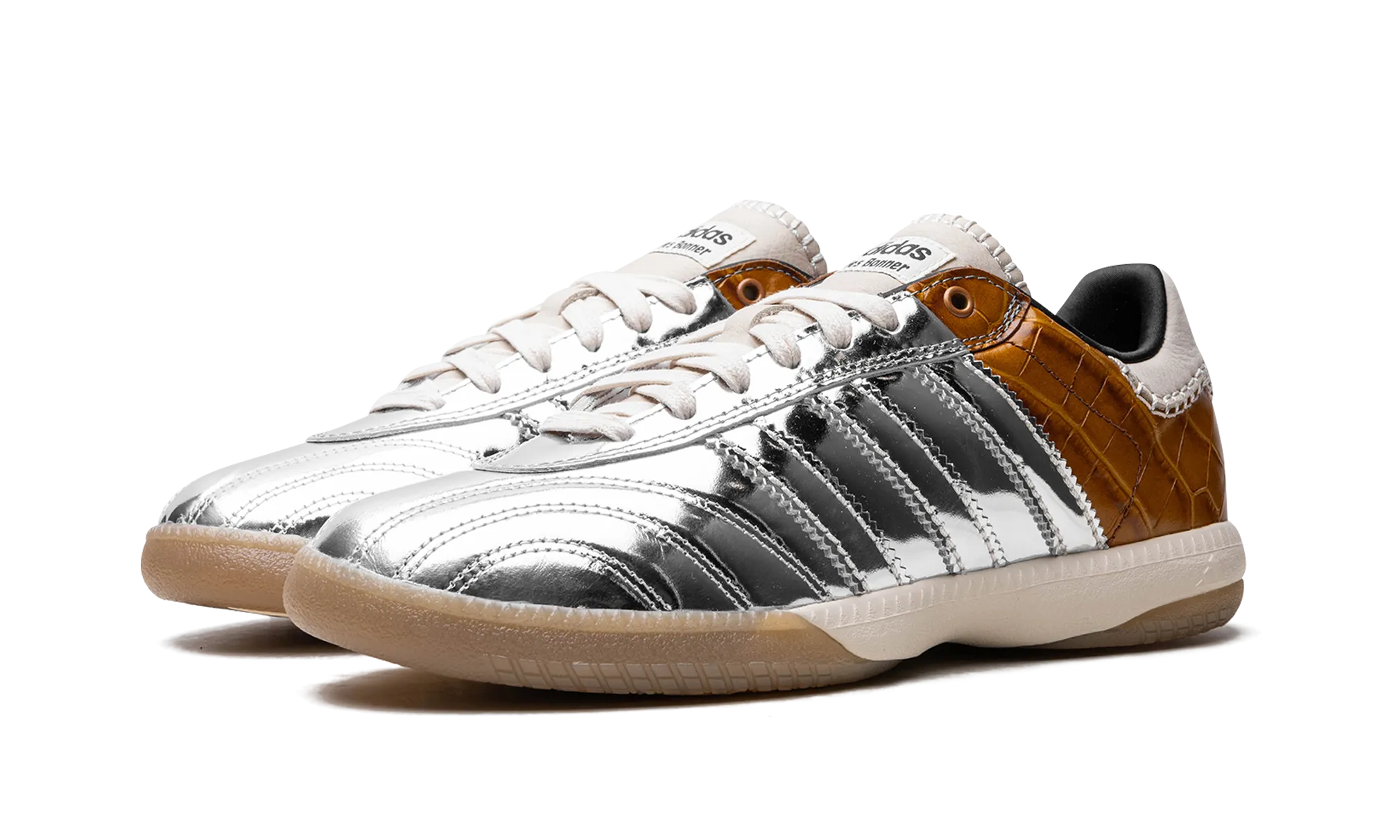 Go Casual All People Samba Millenium "Wales Bonner - Silver Metallic / Easy Yellow"