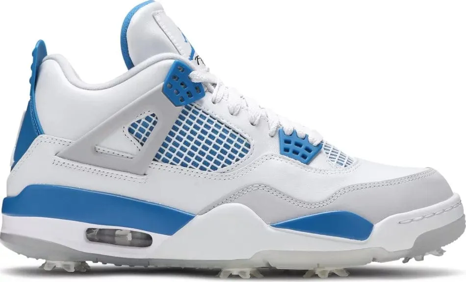 Street Mode Sport Touch Jordan 4 Retro Golf Military Blue