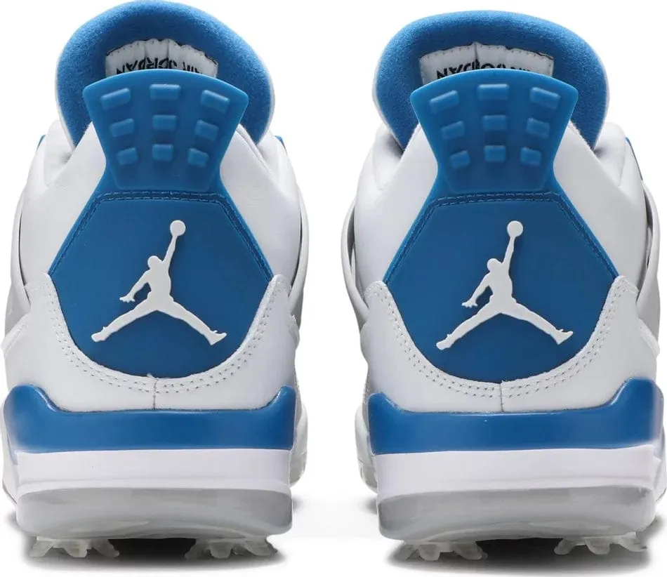 Minimal Edge Jordan 4 Retro Golf Military Blue