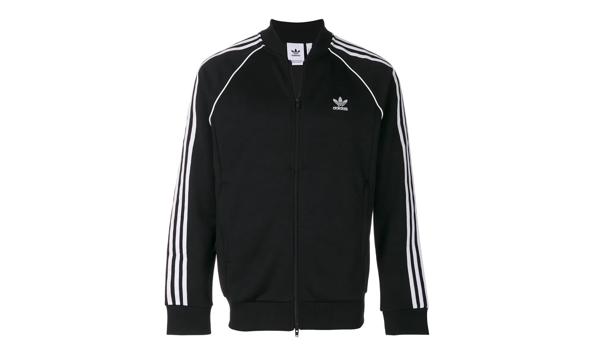 Superstar Track Jacket "Black / White" Mid Top Design Urban Run