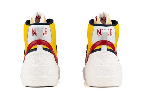 EasyClean Nike Blazer Mid sacai Maize Navy