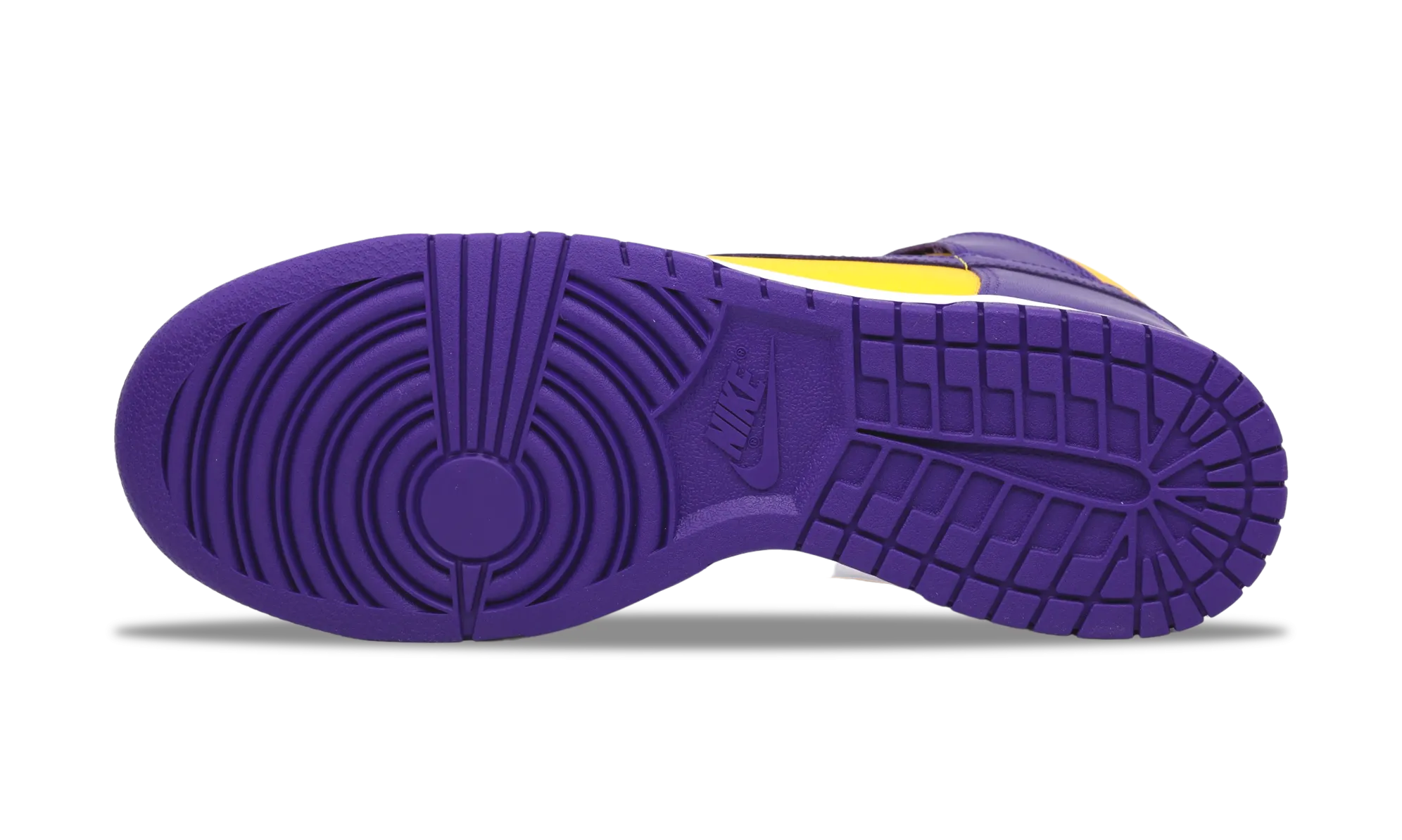 Camp Step Friend Pace Nike Dunk High Lakers