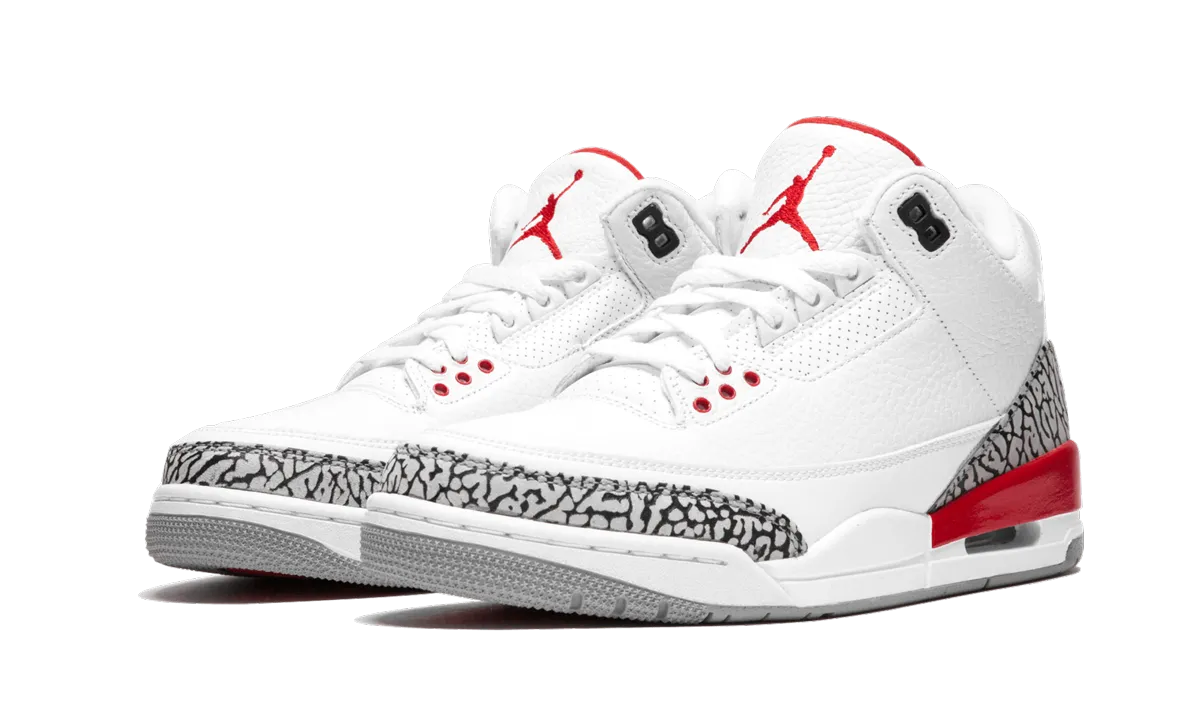 Air Jordan 3 Retro "Katrina / Hall Of Fame" Clean Cut