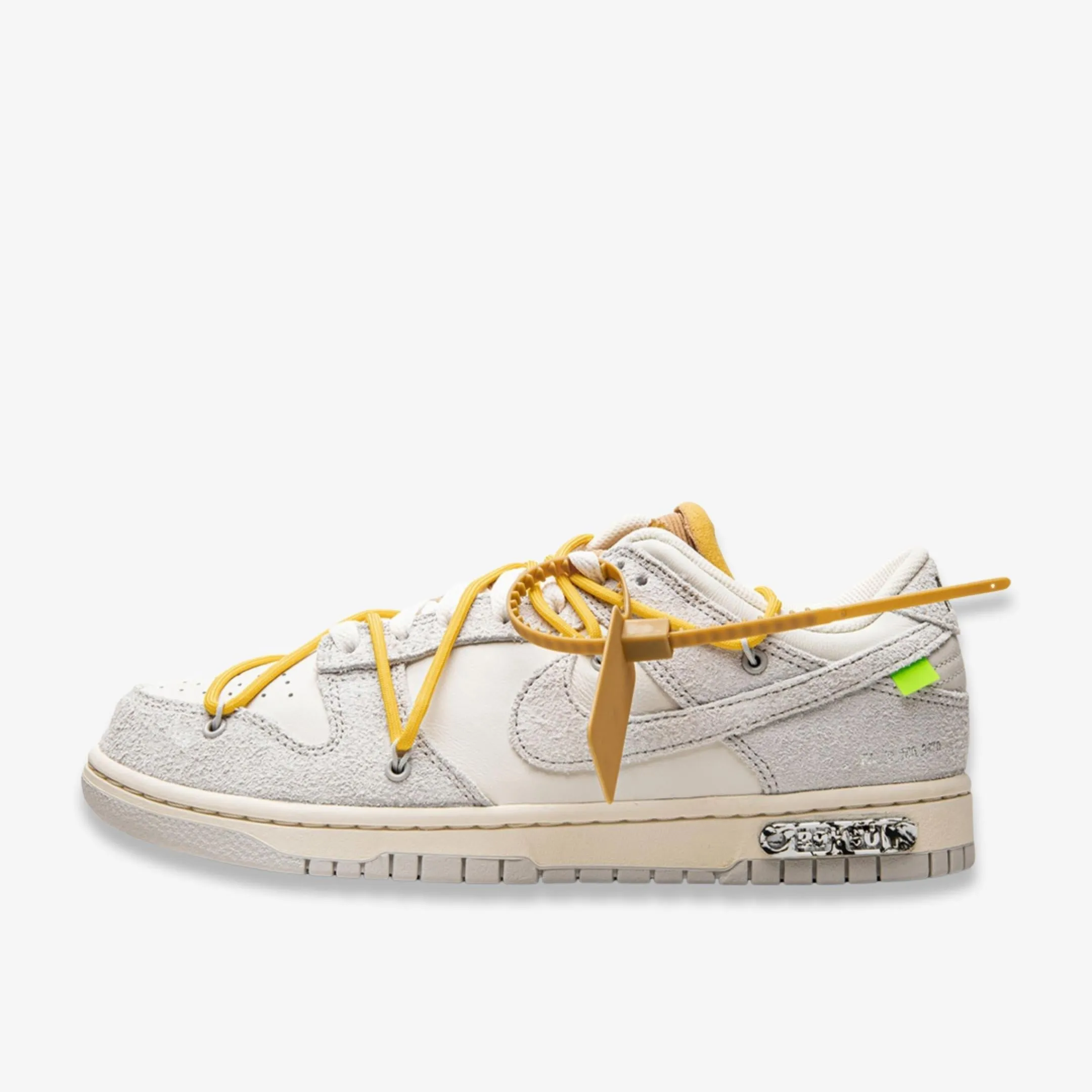 (Men's) Nike Dunk Low x Off-White 'Lot 39 of 50' (2021) DJ0950-109 Classic Design Urban Adventure