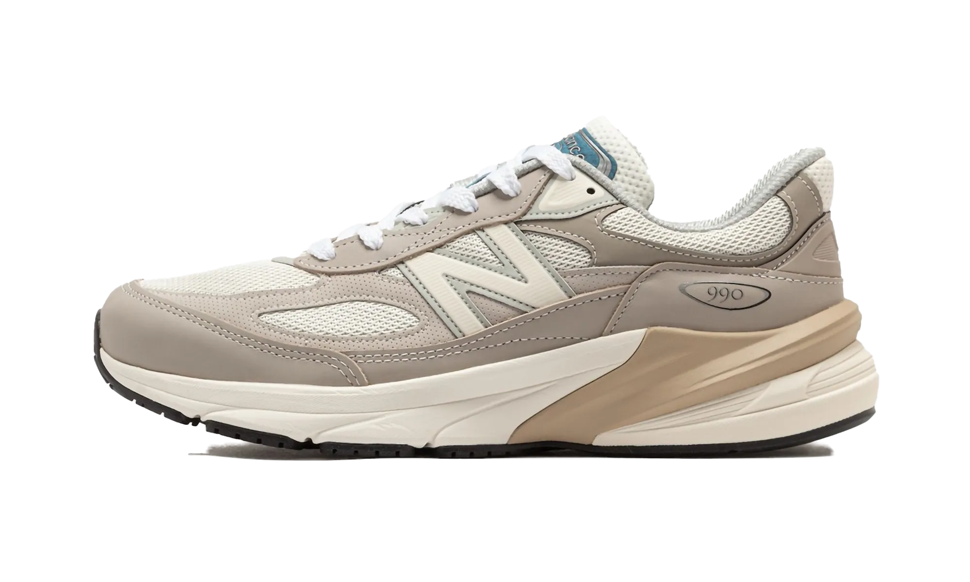 990v6 "Made in USA - Teddy Santis - Light Mushroom Moonrock" Soft Touch Long Wear