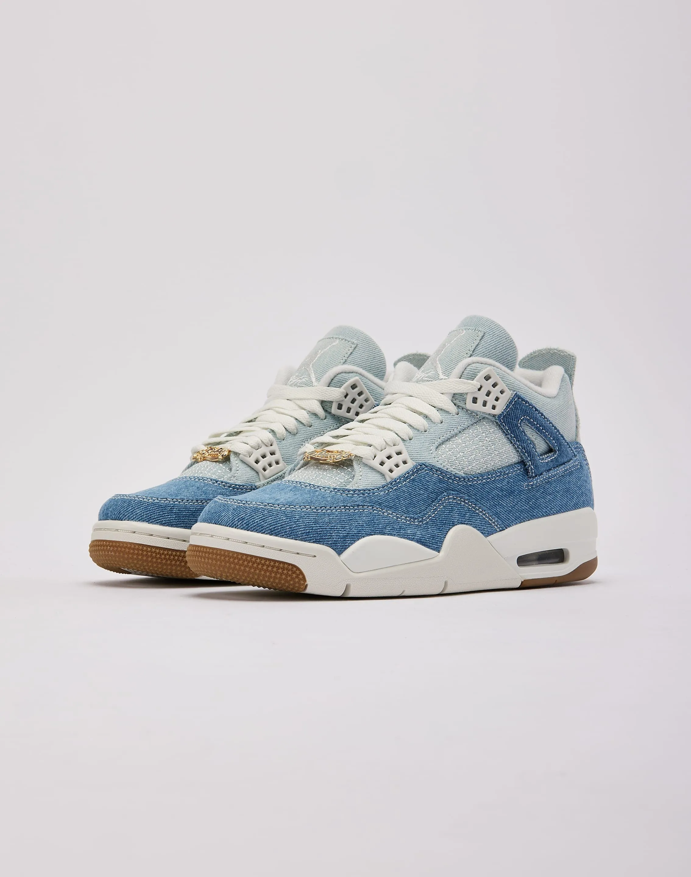 Jordan Air Jordan 4 Retro TEX 'Worn Blue' Velvet Soft Run Free